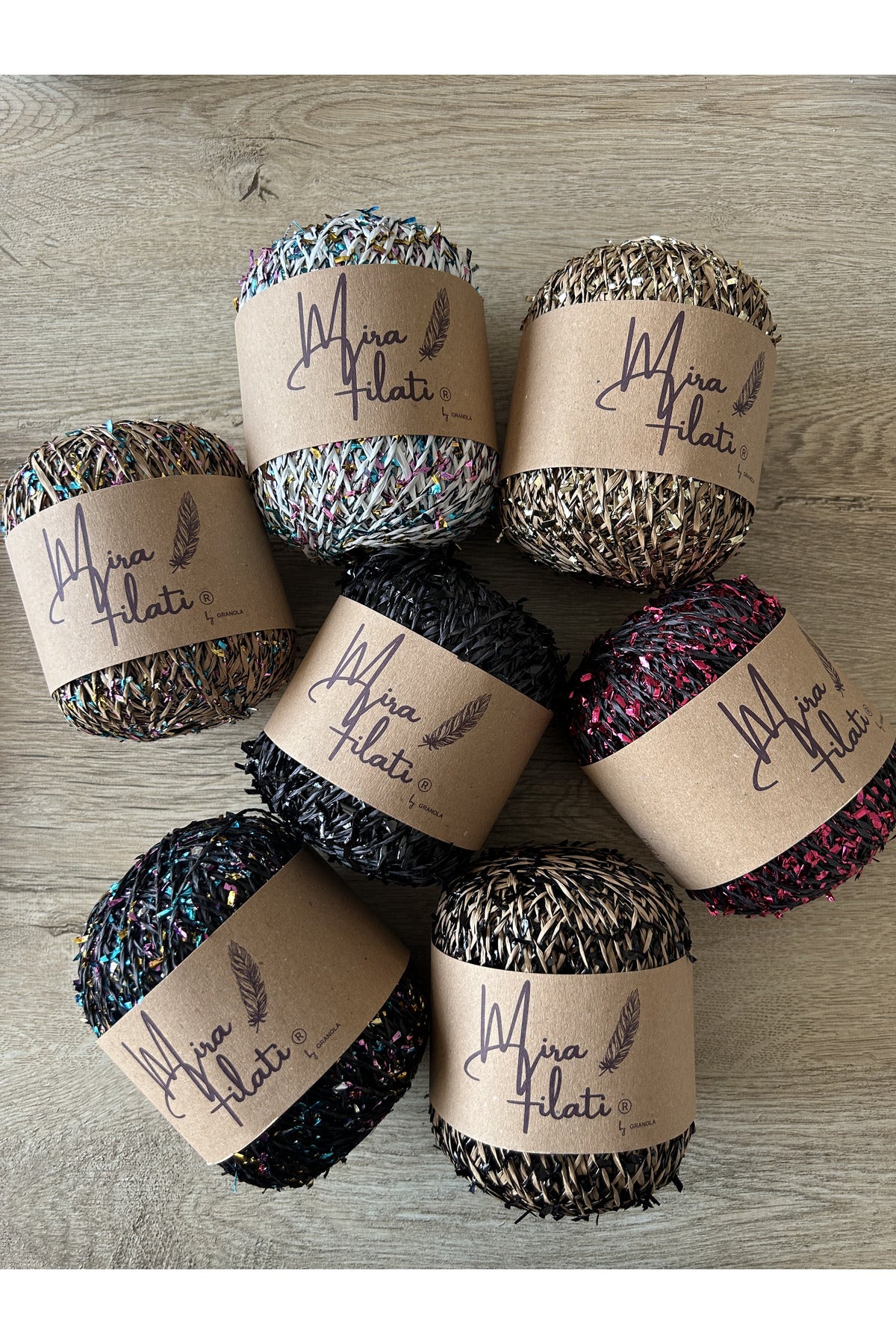 Confetti Thread, Glitter Thread, Metallic Raffia, Hat Thread, Evening Dress Thread, Bag Thread, Polyester Thread, Metallic Thread